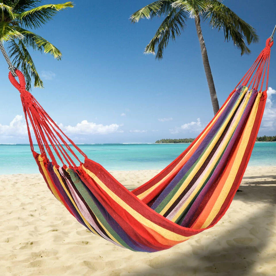 HI Hangmat 1 Persoon Meerkleurig - Image 2