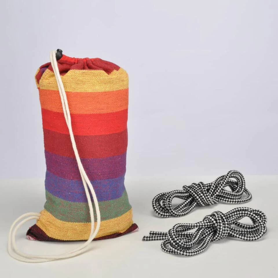 HI Hangmat 1 Persoon Meerkleurig - Image 3