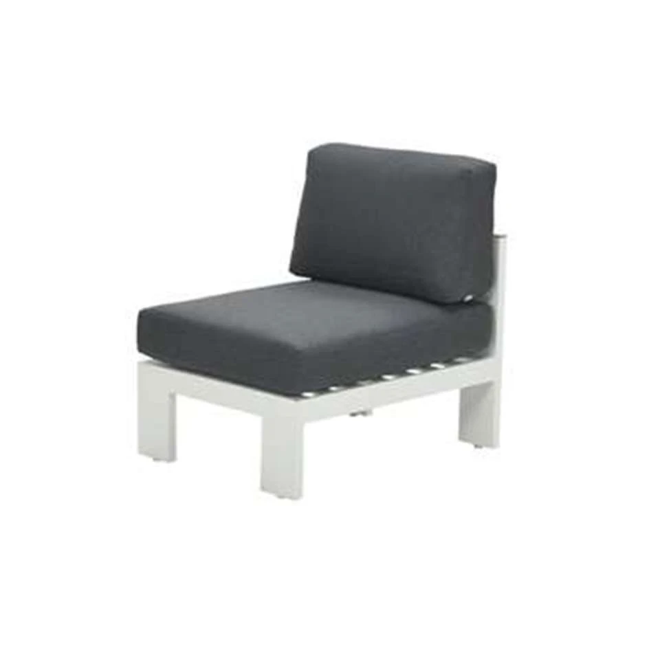 Garden Impressions Plaza Midden Element Wit - Teak Look - Image 2