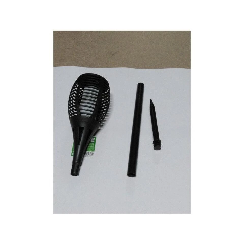 Pro Garden Tuinfakkel - Solar - Zwart - Vlameffect - 62 Cm - Image 3