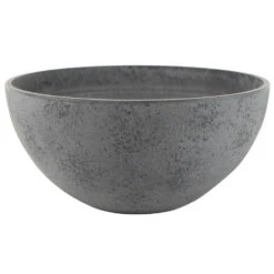 Ter Steege Bloempot - Schaal - Gerecycled Kunststof - Grijs - 55 X 23 Cm