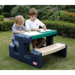 Little Tikes Picknicktafel Junior Jungle Groen Met Blauw