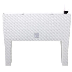 Prosperplast Plantenbak Rato - Wit - Op Pootjes - 60 X 25 X 46 Cm