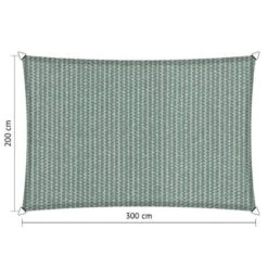 Shadow Comfort Rechthoek 2x3m Country Blue