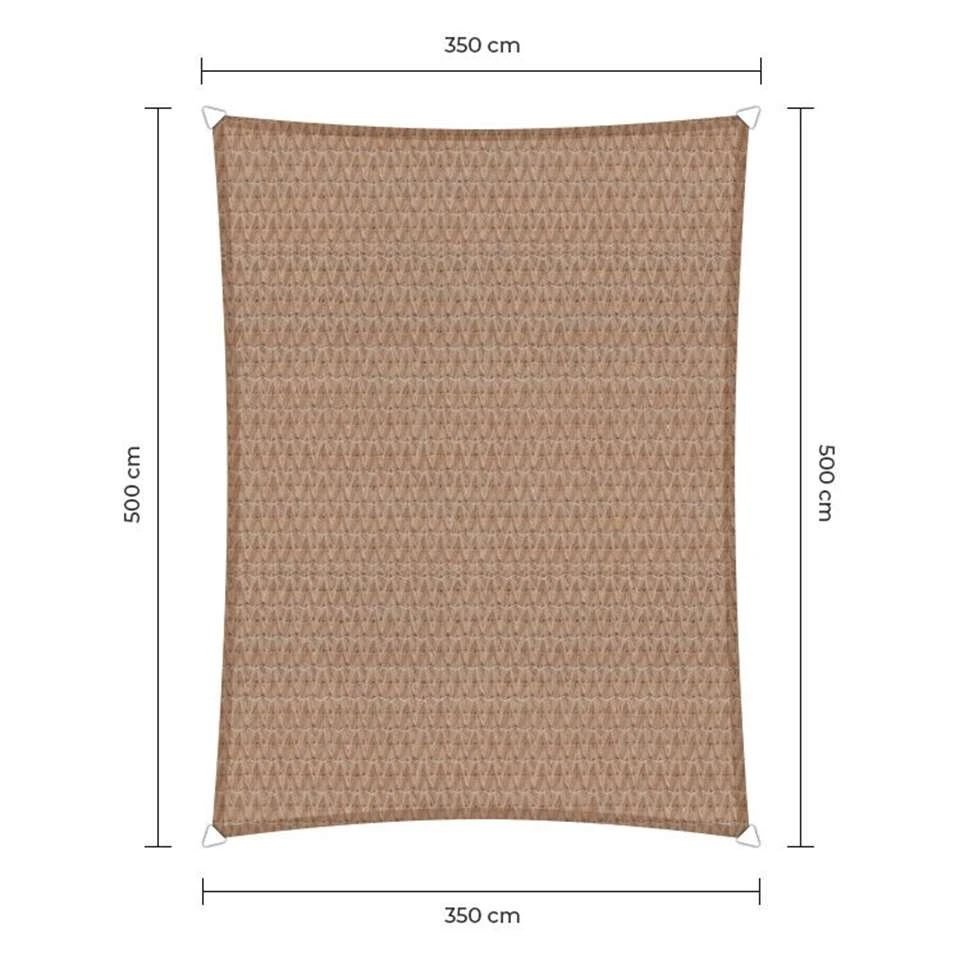 Sunfighters Rechthoek 3,5x5 Zand - Image 2