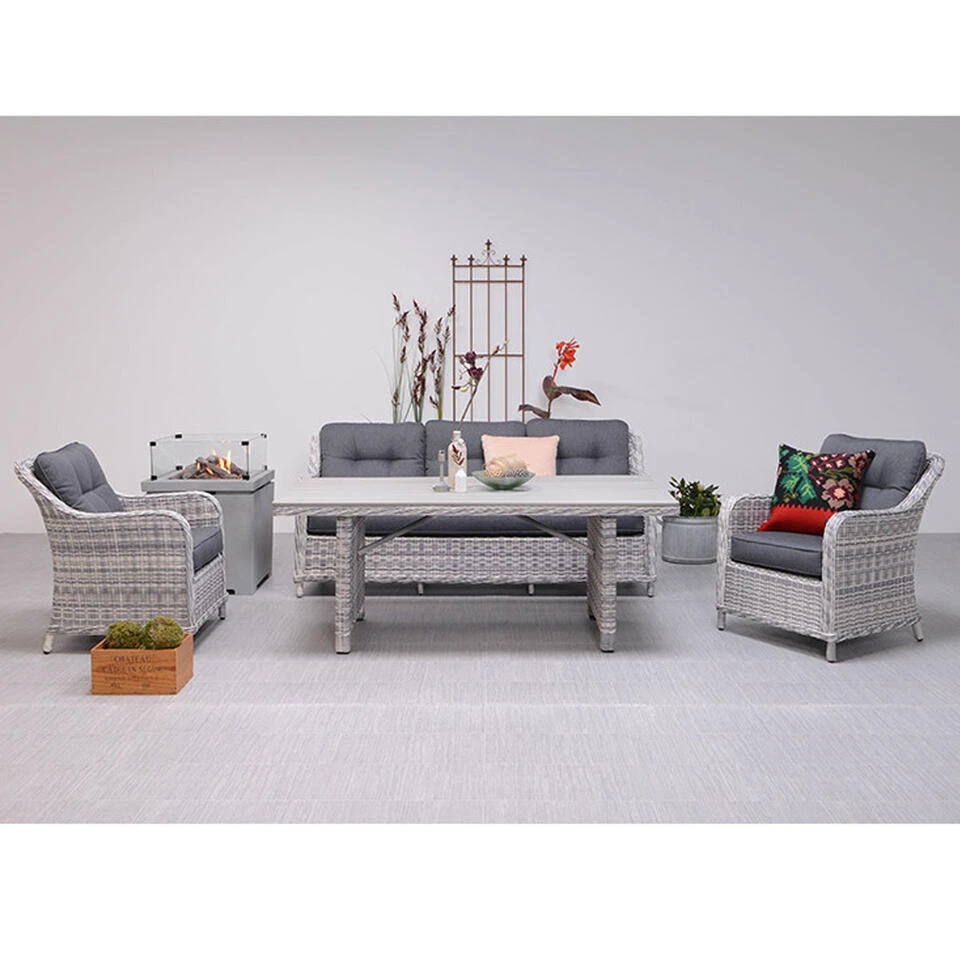 Garden Impressions Nova 3-zits Lounge Tuinbank - Licht Grijs - Image 2