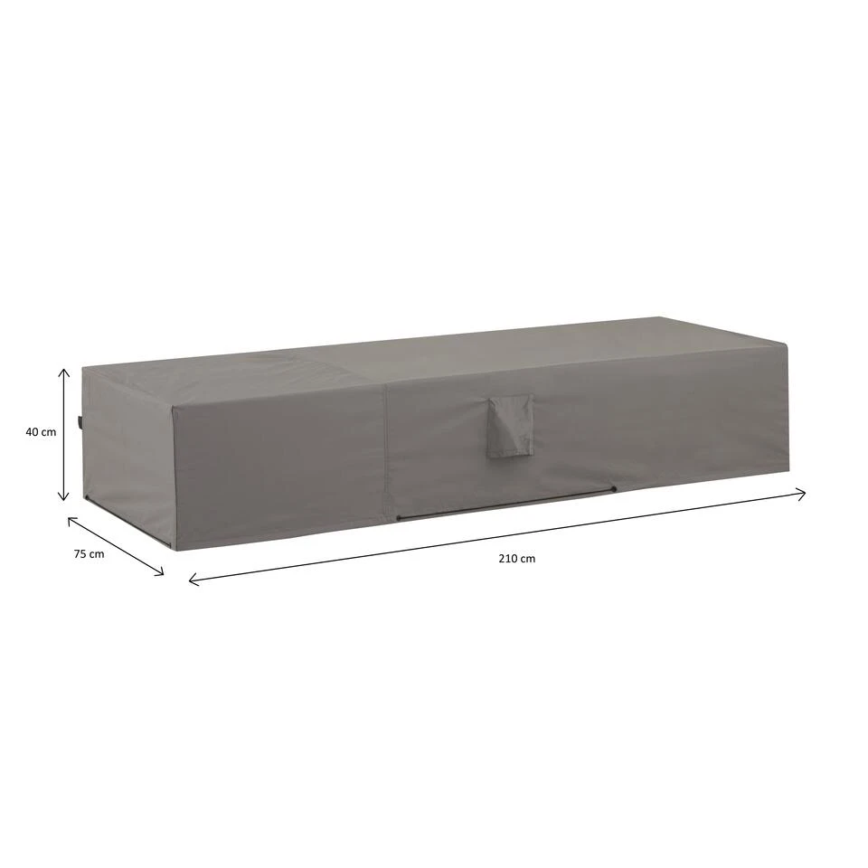 Madison Hoes Voor Loungesets - 210 X 75 X 40 - Grijs - Image 2