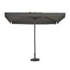 Madison - Parasol Profi-line 350x350cm - Vierkant - Volant - Grijs