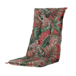 Madison - Tuinkussens Hoge Rug Lenny Red - 123x50 - Rood