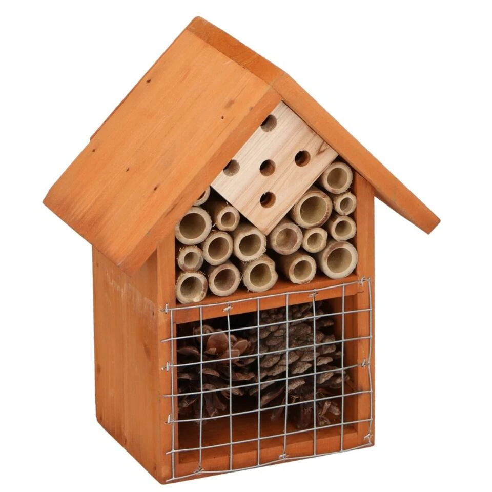 Lifetime Garden Insectenhotel - Bruin - Hout - 19 Cm