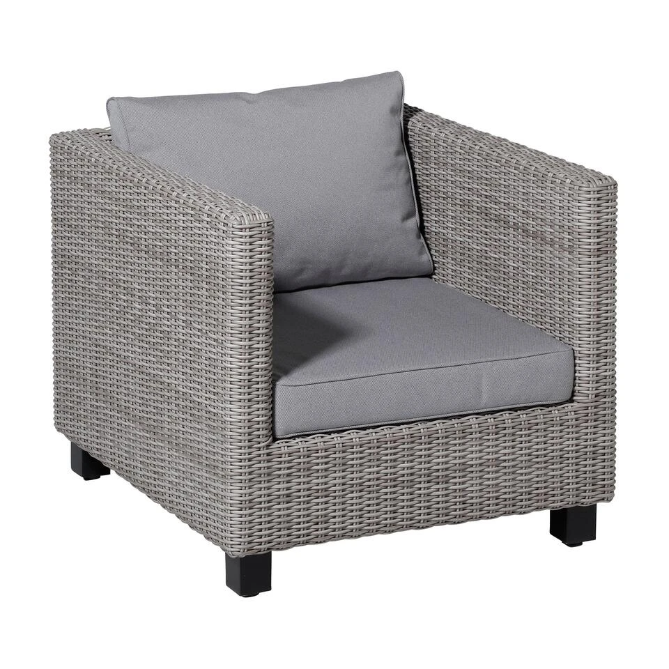 Perel Lounge Profi-line Soft Outdoor Manchester Light Grey - Image 3