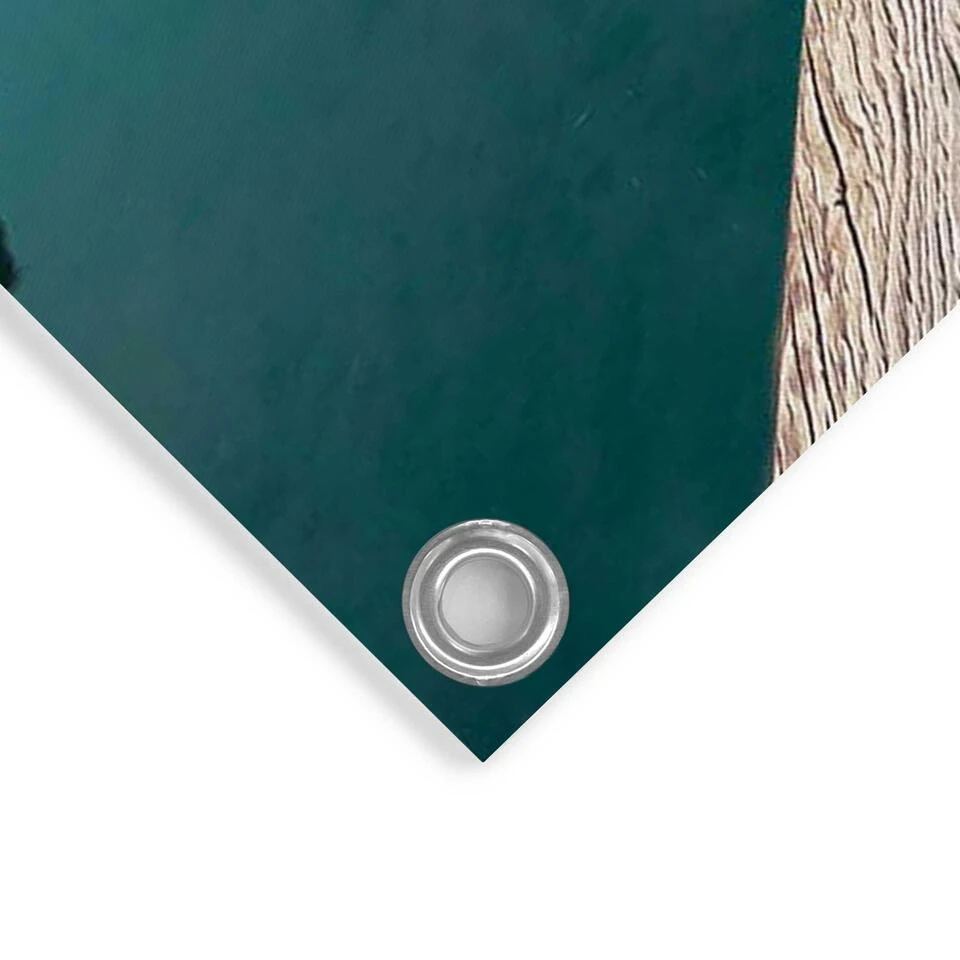 Tuinposter Bergmeer 80x60 Cm Blauw - Image 4