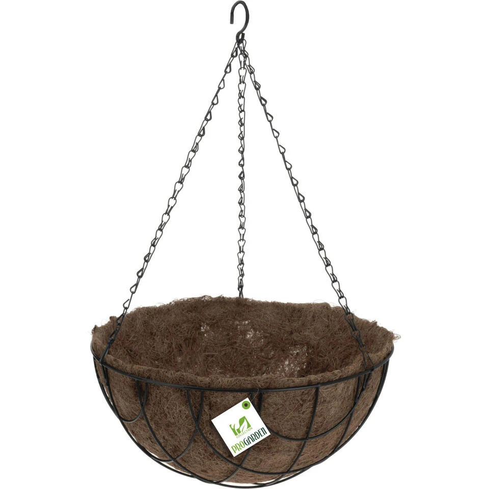 Pro Garden Hanging Basket - Plantenbak - Metaal - 30 Cm