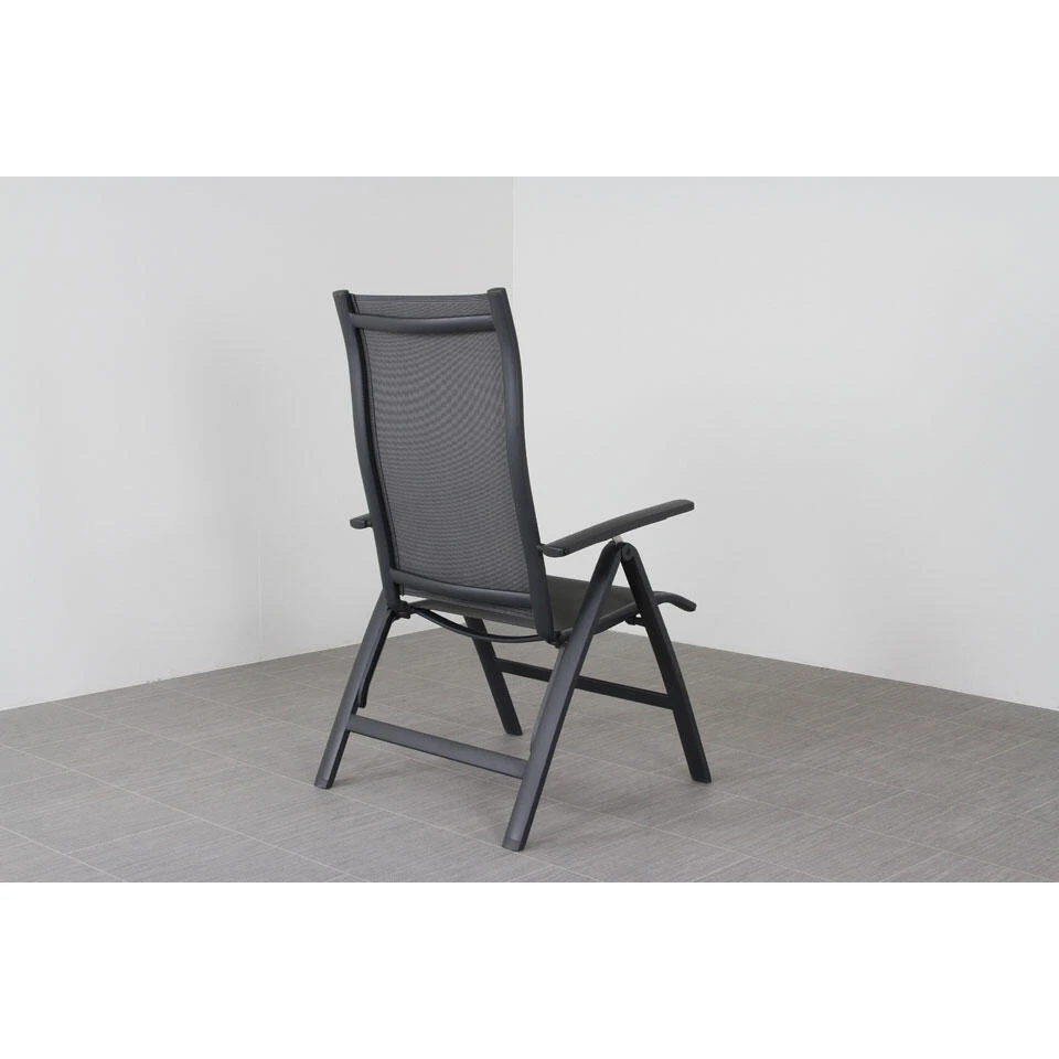 Suns New Castle Verstelbare Tuinstoel - Antraciet - Image 4