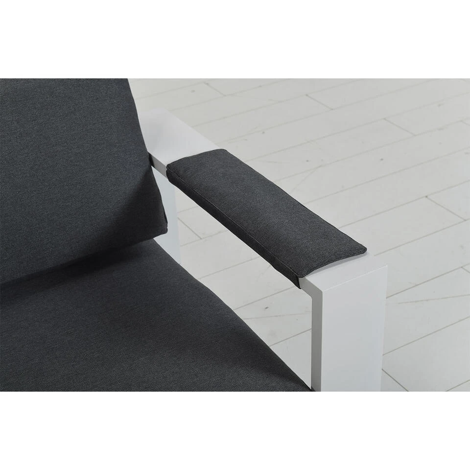 Garden Impressions Plaza Armleuning Kussens Antraciet - Set Van 2 - Image 2