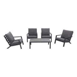VDG Atlanta Stoel Loungeset - 5 Delig