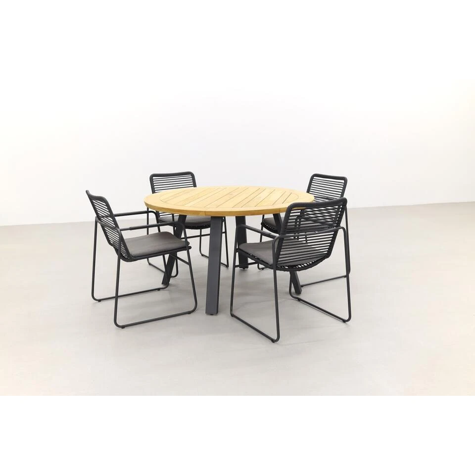 Taste Elba/Ambassador 130 Cm. Rond Tuinset - 5 Delig - Image 2