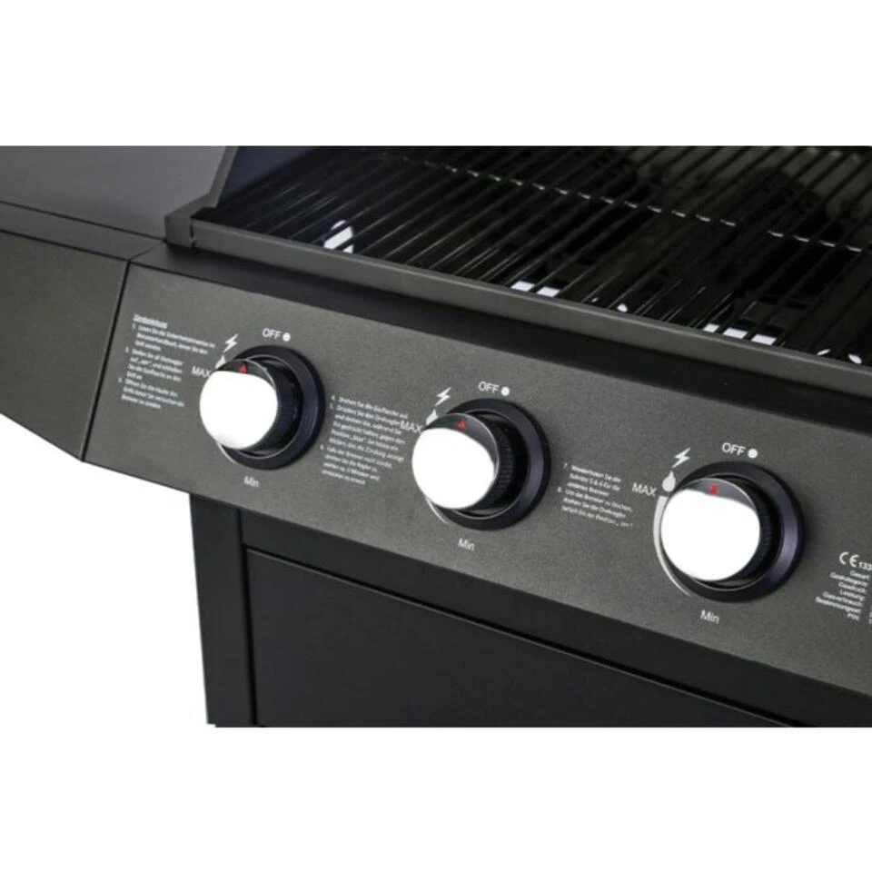 El Fuego - Gas BBQ - San Angelo - 3 Branders - Image 2