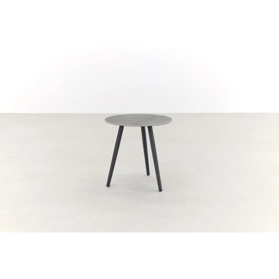 VDG Brasilia Bijzettafel 50 Cm. - Antraciet - Ceramic - Image 3