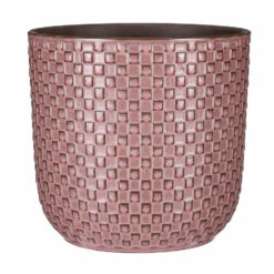 Mica Decorations Plantenpot - Keramiek - Roze - 21 X H20 Cm