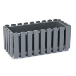 Prosperplast Plantenbak - 38 X 18 X 16 Cm - Grijs - Met Droogmeter