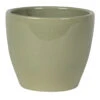 Ter Steege Plantenpot - Keramiek - Mosgroen - Glanzend - D15 X H12