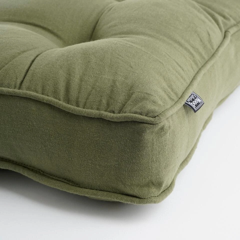 In The Mood Collection Tivoli Matraskussen - 45 X 45 Cm - Donkergroen - Image 2