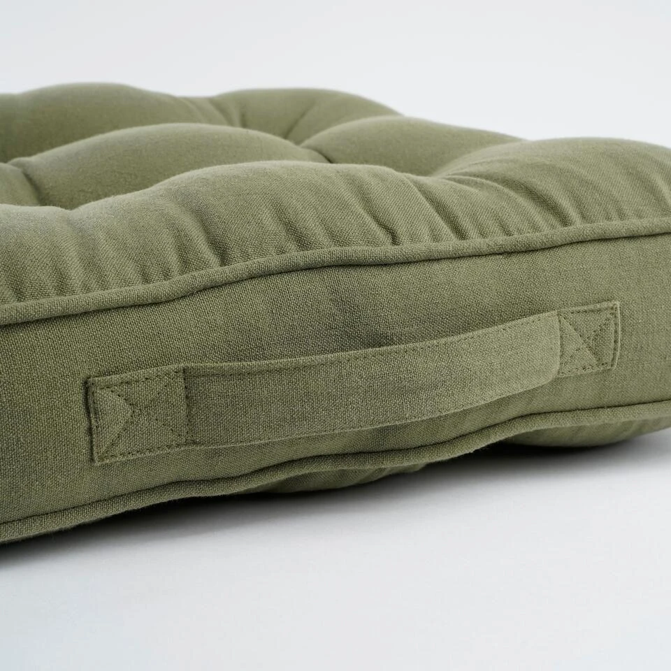 In The Mood Collection Tivoli Matraskussen - 45 X 45 Cm - Donkergroen - Image 3