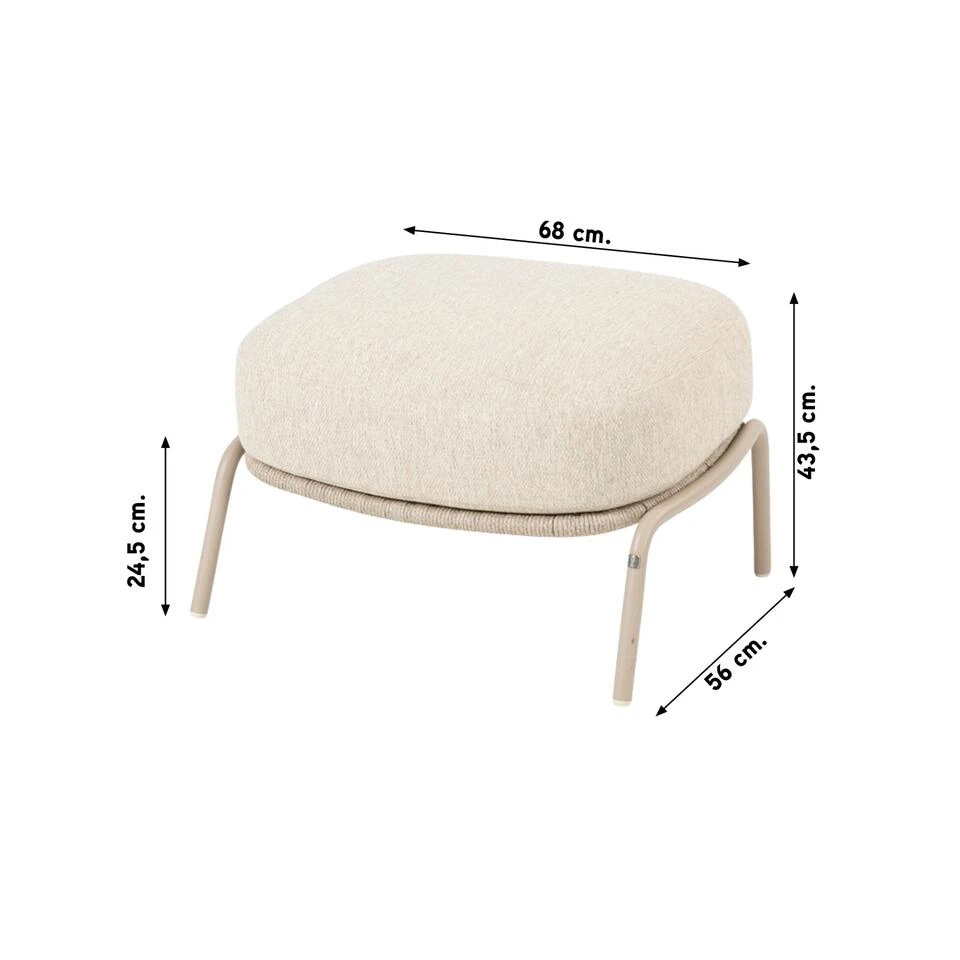 4 Seasons Puccini Voetenbank - Rope - Image 2