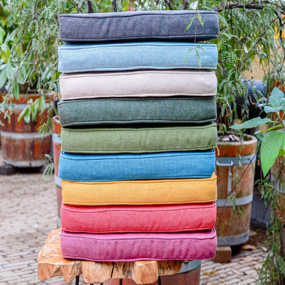 Madison - Bankkussen 110x48 - Groen - Green Recycled Canvas - Image 2