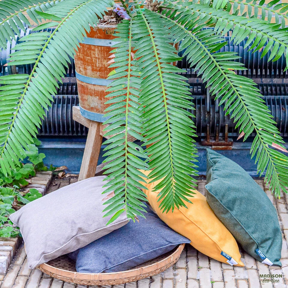 Madison - Bankkussen 110x48 - Goud - Gold Recycled Canvas - Image 3