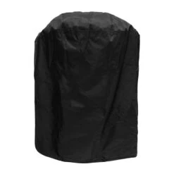 QUVIO Barbecue Beschermhoes - Waterdicht - Rond - Zwart