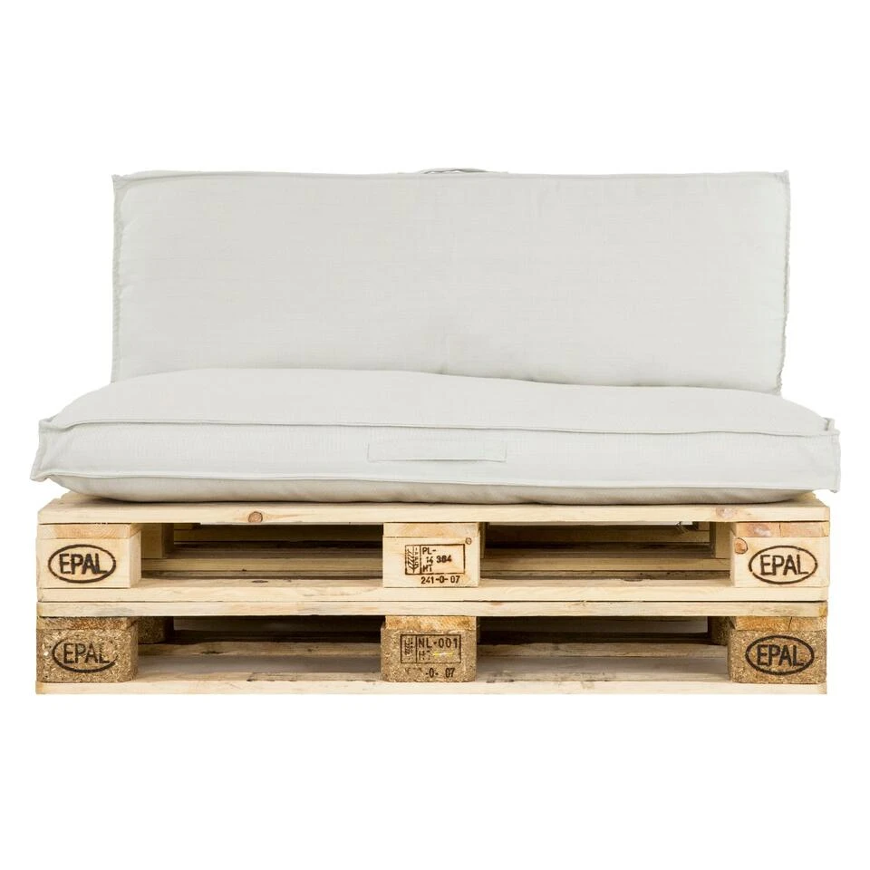 Unique Living Unique Zitkussen Luanda Licht Grijs - 120 X 80 Cm - Image 3