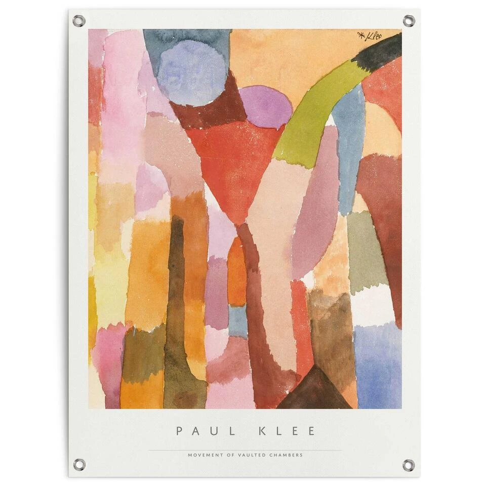 Tuinposter Paul Klee I 80x60 Cm Bont