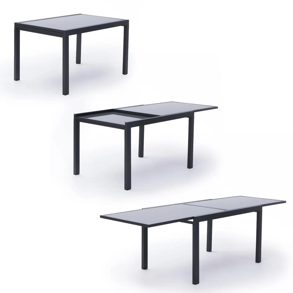 Happy Garden Buitenmeubelsets LAMPEDUSA - Grijs - Aluminium - Image 3