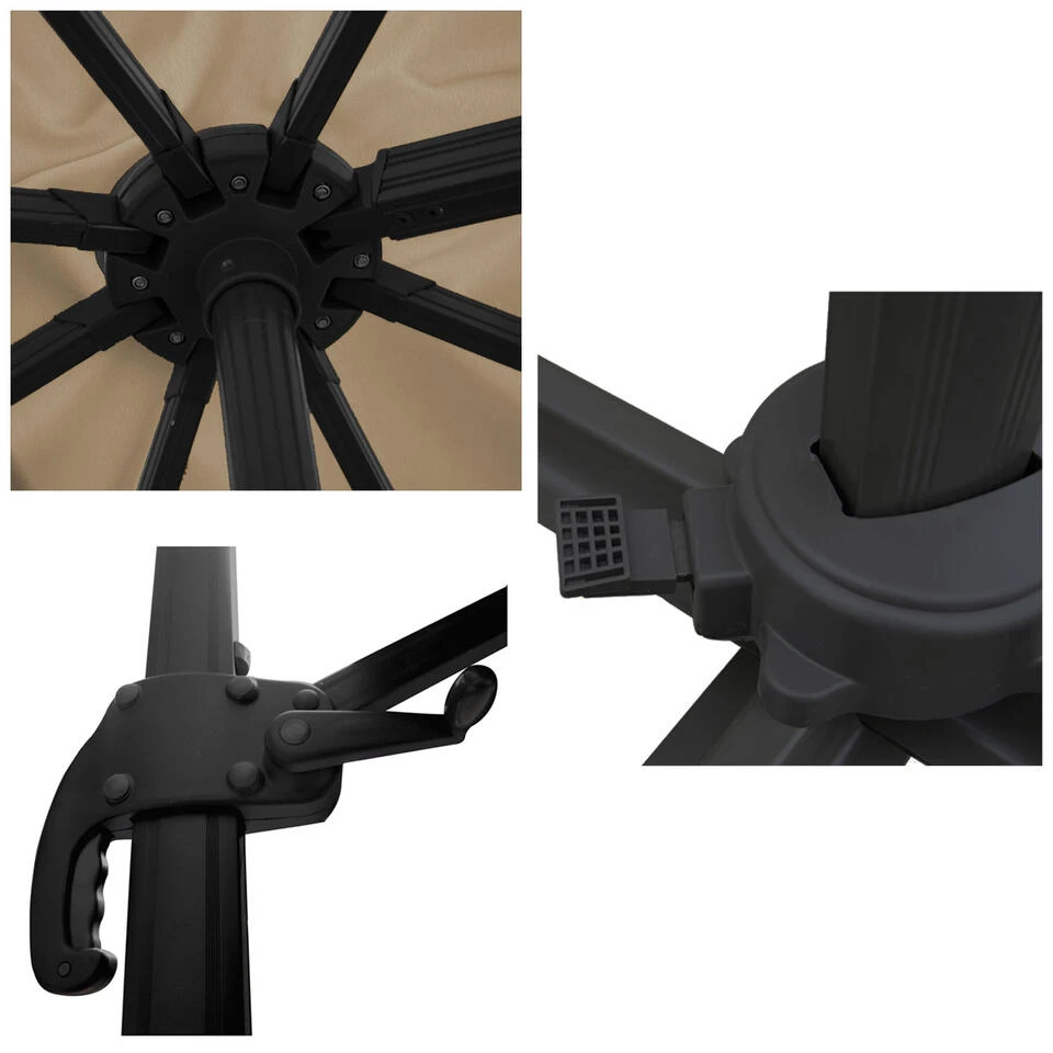 Happy Garden Schaduwzeilen MOLOKAI - Beige - Aluminium - Image 3