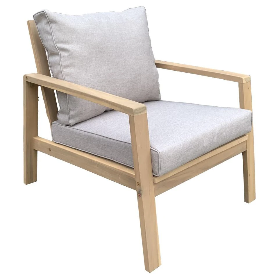 Happy Garden Buitenmeubelsets GILI - Beige - Acacia - Afbeelding 3