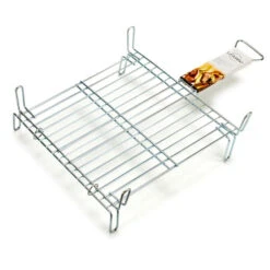 La Dehesa BBQ/barbecue Rooster Grill Verhoger - Metaal - 42 X 42 X 8cm