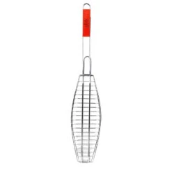 Elite BBQA vis Rooster - Klem Grill - Metaal - 72 X 14 X 1 Cm