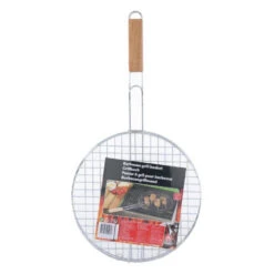 Merkloos Barbecuerooster - Rond - Metaal - 30 Cm