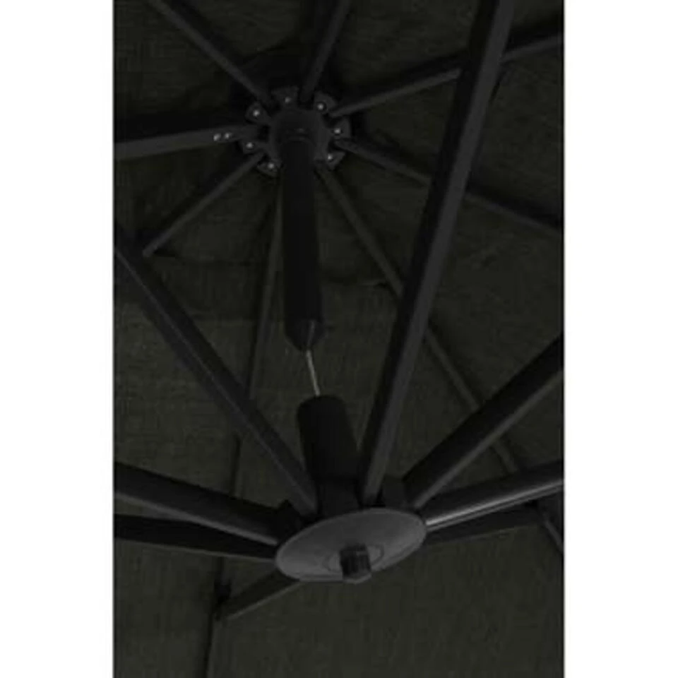 Garden Impressions Hawaii Deluxe Parasol 300x300 - D. Grijs-mos Groen - Image 2