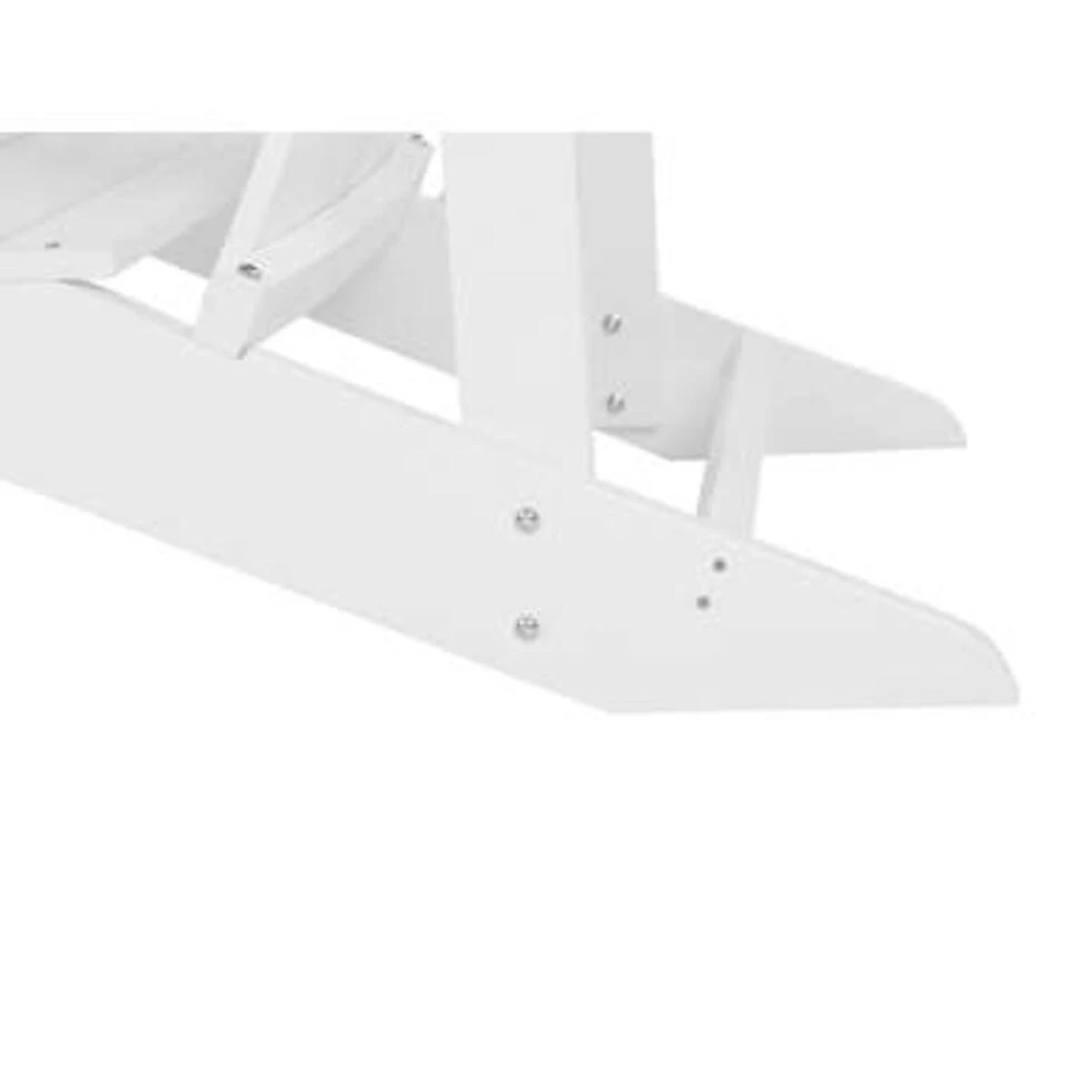 Beliani Tuinstoel ADIRONDACK - Wit Kunsthout - Image 3