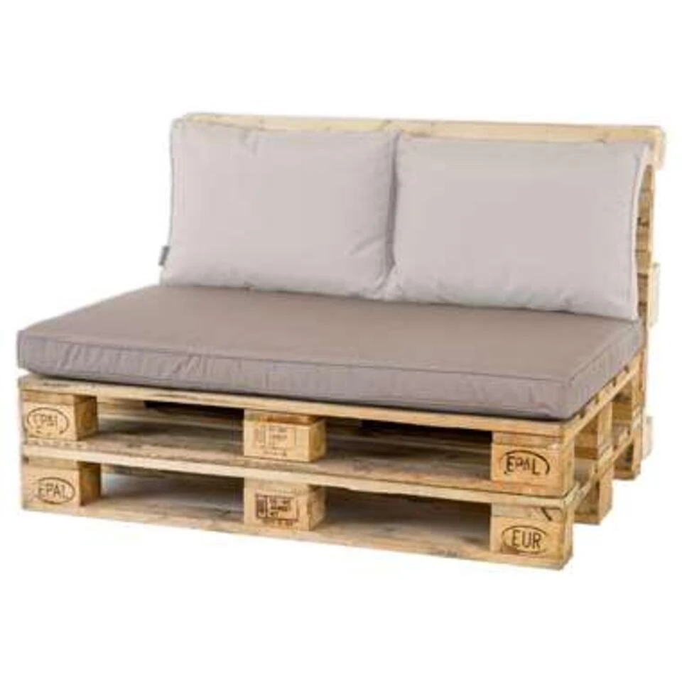 Madison Palletkussen Lounge Panama Taupe - 120 X 80cm - Image 2