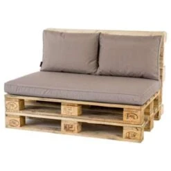 Madison Palletkussen Lounge Panama Taupe - 120 X 80cm