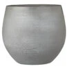 Mica Decorations Bloempot - Grijs - Keramiek - 33 X 28 Cm