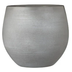 Mica Decorations Bloempot - Grijs - Keramiek - 33 X 28 Cm