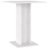 VidaXL Bistrotafel 60x60x75 Cm Bewerkt Hout Wit