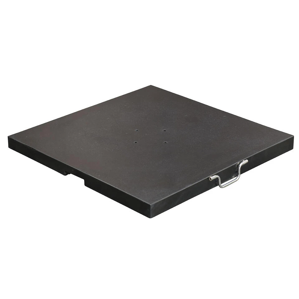 Garden Impressions Hawaii Parasolvoet Graniet 90 Kg Zwart