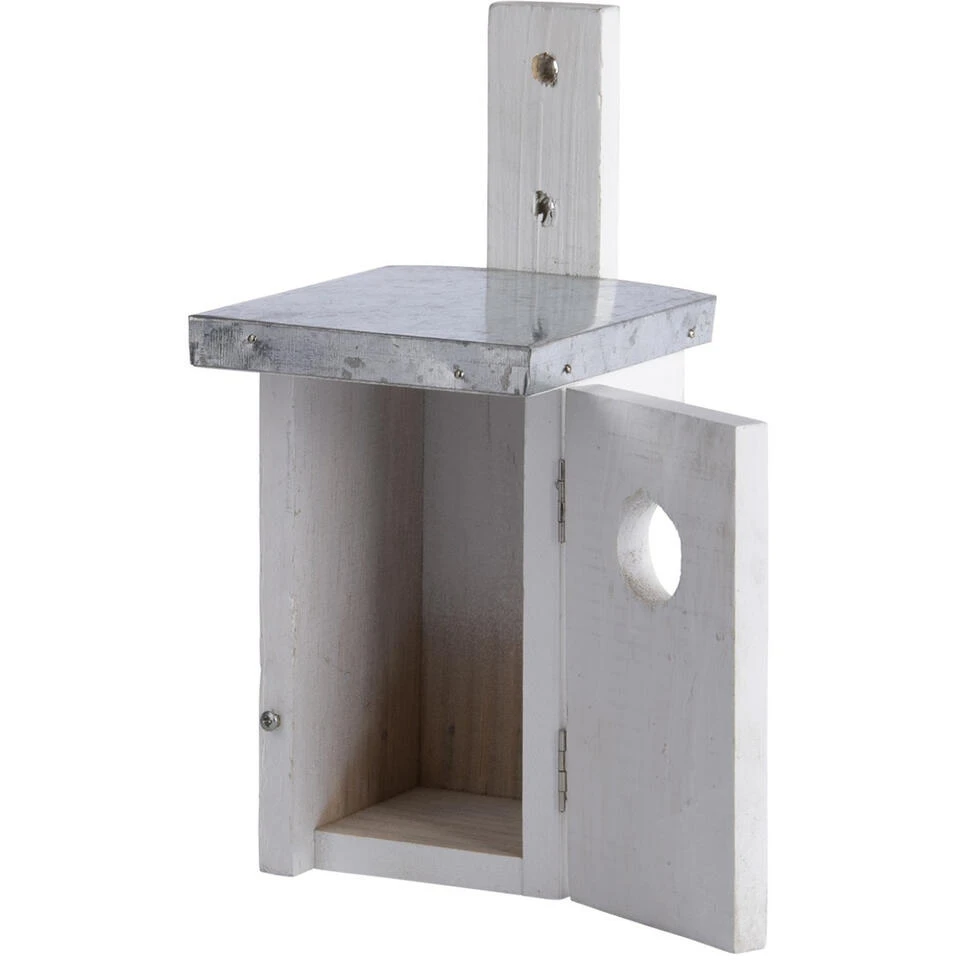 Best For Birds Vogelhuisje - Winterkoning - Hout - Wit - 25 Cm - Image 3