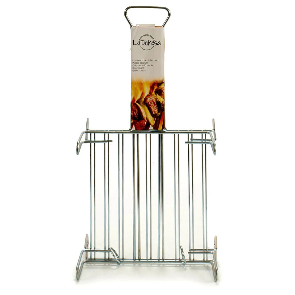 La Dehesa BBQ/barbecue Rooster Grill Verhoger - Metaal - 26 X 26 X 8cm - Image 2